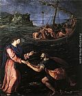 Alessandro Allori St Peter Walking on the Water painting
